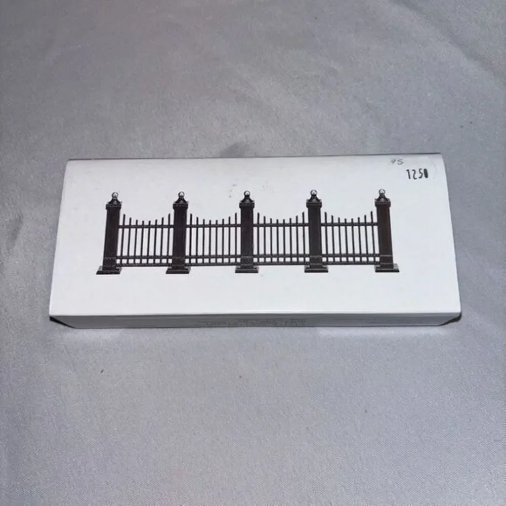Dept 56 Heritage Village - Wrought Iron Fence Extensions -‎ 9 Pc Set - #56.55158
